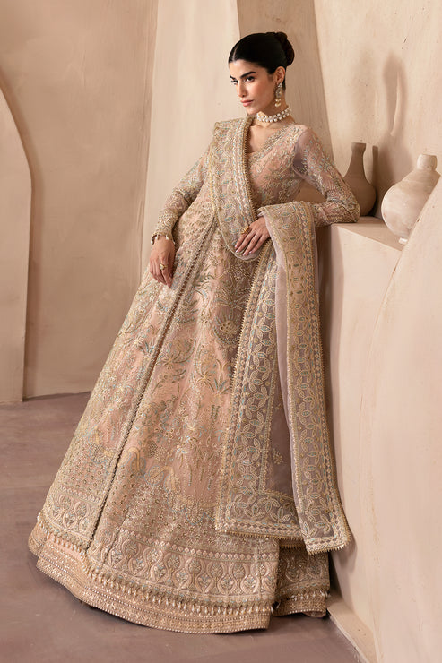 Emaan Adeel | Clay Couture | DYNASTIA XL Beige Organza