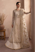 Emaan Adeel | Clay Couture | OPALINE XL Off White Organza