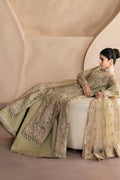 Emaan Adeel | Clay Couture | LUSTRE Custom Size Green Mesoury