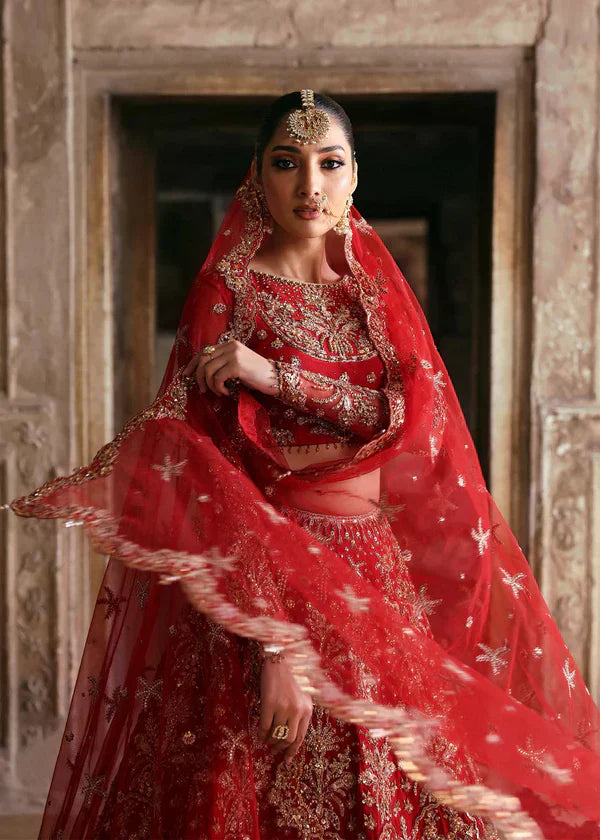 Akbar Aslam | Rajkumari Bridals | Dilafroz XL Red Net