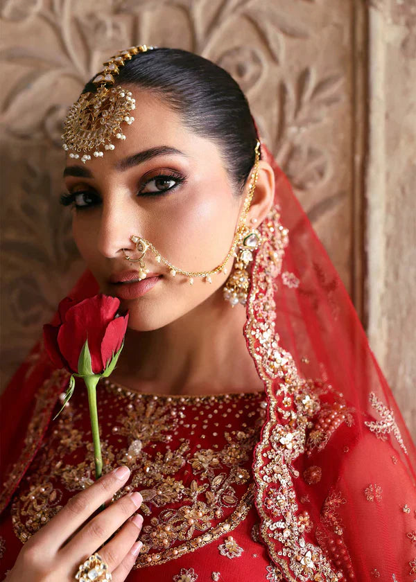 Akbar Aslam | Rajkumari Bridals | Dilafroz L Red Net