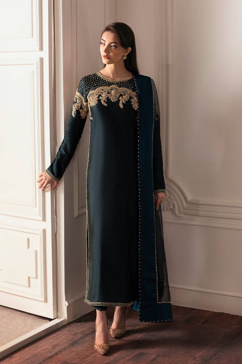 Raja Salahuddin | Love Aft er Love Eid Edit 25 |Galaxy - Pakistani Designer Dress - by Raja Salahuddin - Type : Ladies Clothes - 100% Original at Saira Sultan