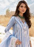 Saira Shakira | Luxury Lawn 25 | NADINE-A Custom Size Periwinkle Lawn