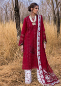 Saira Shakira | Luxury Lawn 25 | SHAMS-A XL Maroon Lawn
