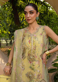 Crimson | Tasawar 25 | BONJOUR AND BLOOM - D4A M Lemon Yellow Organza