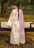 Crimson | Tasawar 25 | PETALS AND PROMISES - D2B S Off White Organza