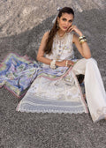 Saira Shakira | Luxury Lawn 25 | CECIL-B L Off White Lawn