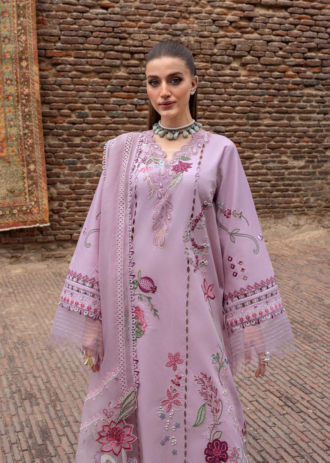 Crimson | Tasawar 25 | MIRROR GARDEN - D3B XS Lilac Organza