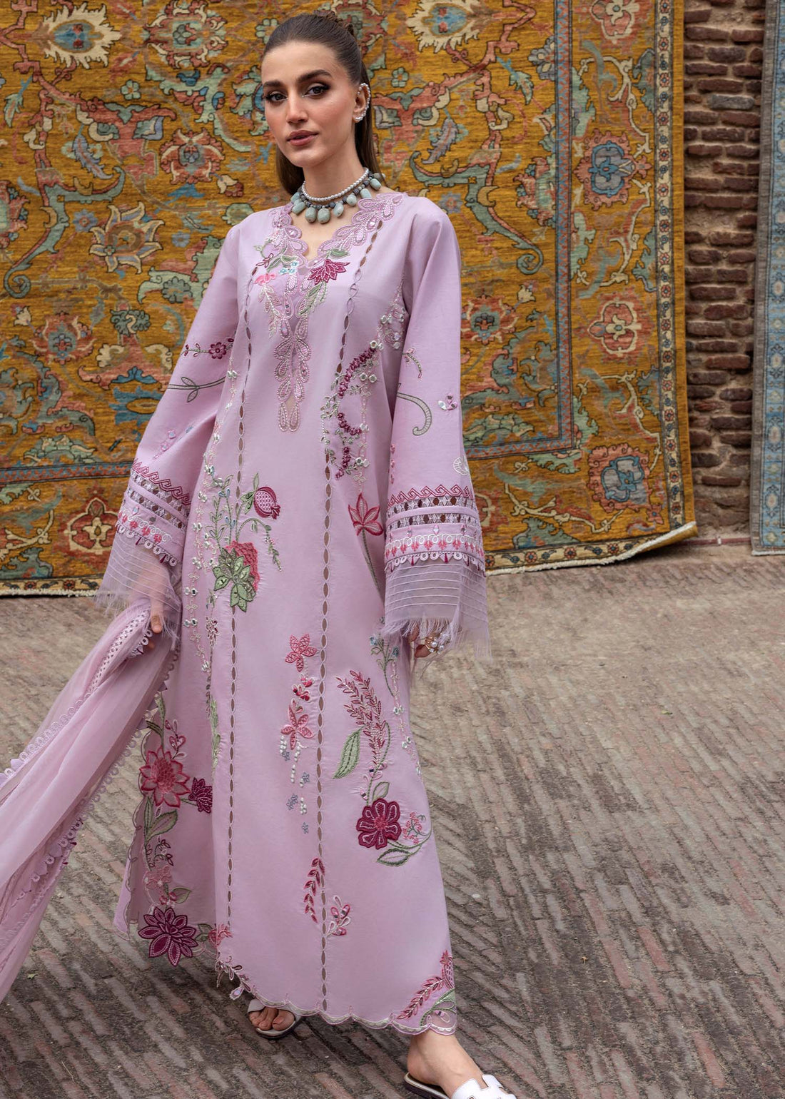 Crimson | Tasawar 25 | MIRROR GARDEN - D3B XS Lilac Organza
