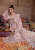 Crimson | Tasawar 25 | LAVENDER FALL - D5A L Pink Organza