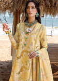 Saira Shakira | Luxury Lawn 25 | SERENA-A M Dust Yellow Lawn