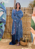 Saira Shakira | Luxury Lawn 25 | CECIL-A XS Blue Lawn