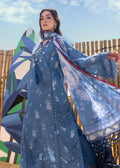 Saira Shakira | Luxury Lawn 25 | CECIL-A M Blue Lawn