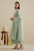 Zara Shahjahan | Eid Pret 25 | CR25P0222 L Sky Blue Dobby