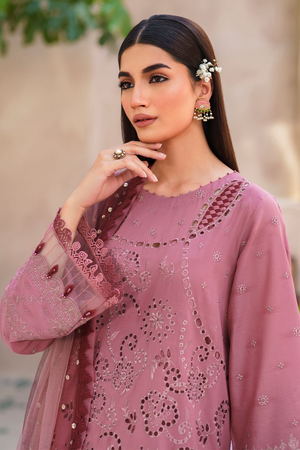 Nureh | Bazaar Lawn | NS - 136 - Pakistani Designer Dress - by Nureh | Type: Luxury - 100% Original at Saira Sultan