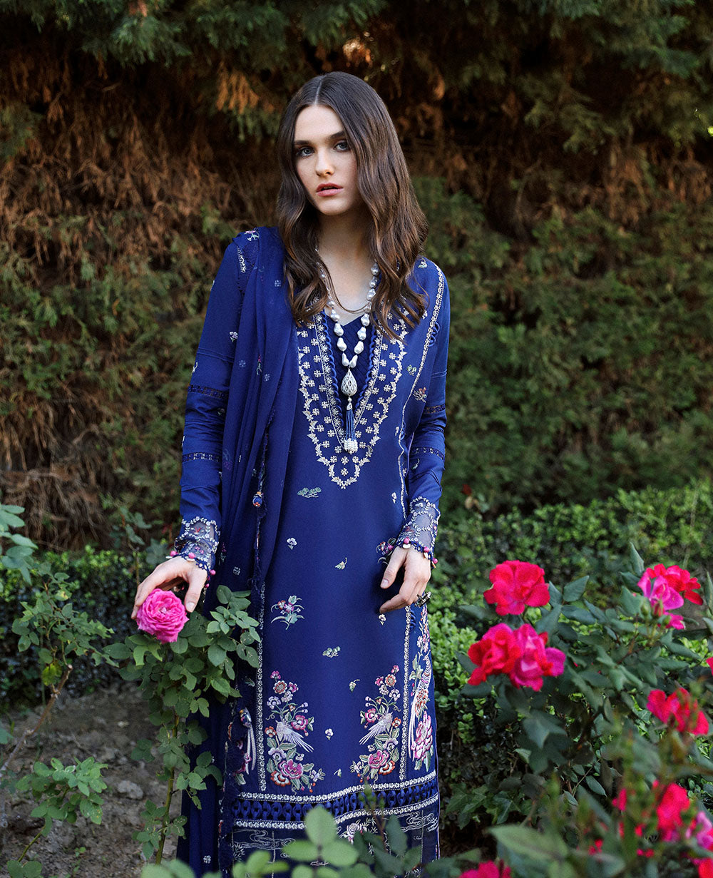 Republic Womenswear | Aylin Summer Lawn 24 | Camellia (D3-A) - Pakistani Designer Dress - by Republic Womenswear | Type: Luxury - 100% Original at Saira Sultan