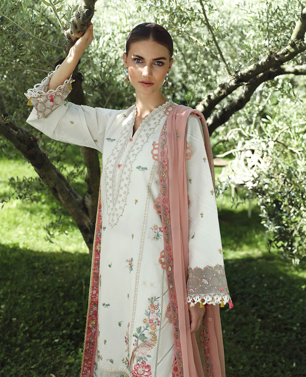 Republic Womenswear | Aylin Summer Lawn 24 | Camellia (D3-B) -  Republic Womenswear Luxury -  Saira Sultan