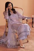 Nureh | Feya Eid Collection | FE-08 Custom Size Light Lavender Lawn