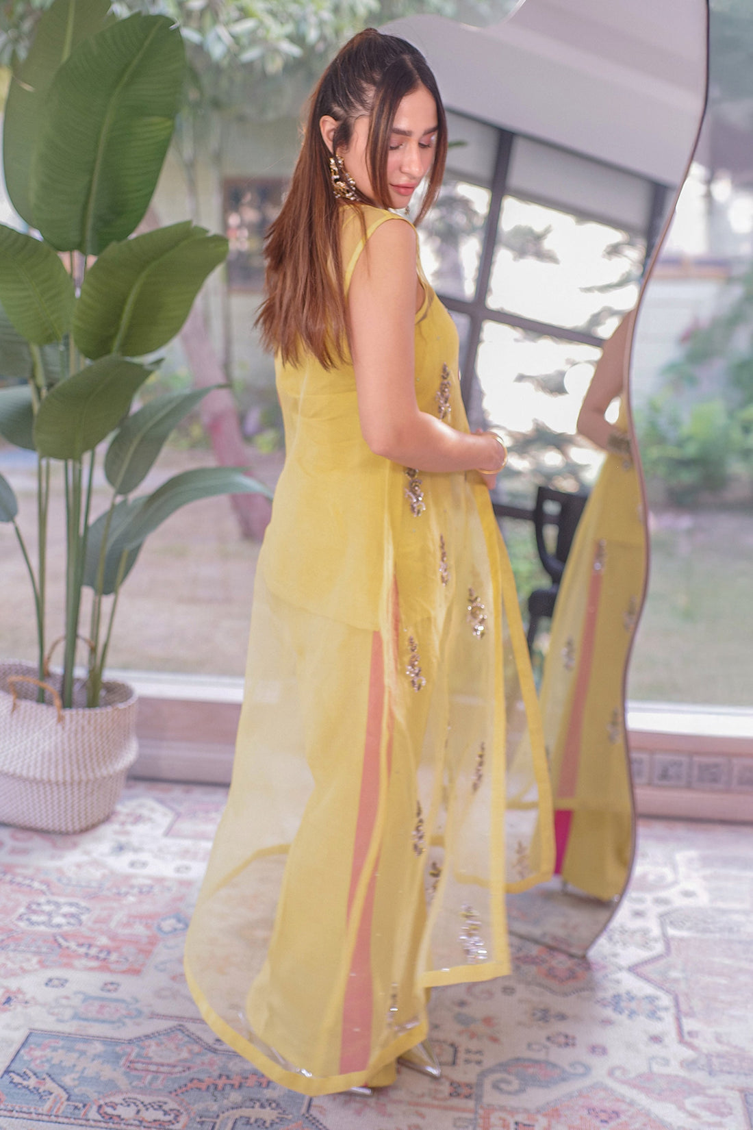 Hana | Signature Series | Sun-Lit Glow XS Pale Yellow Organza