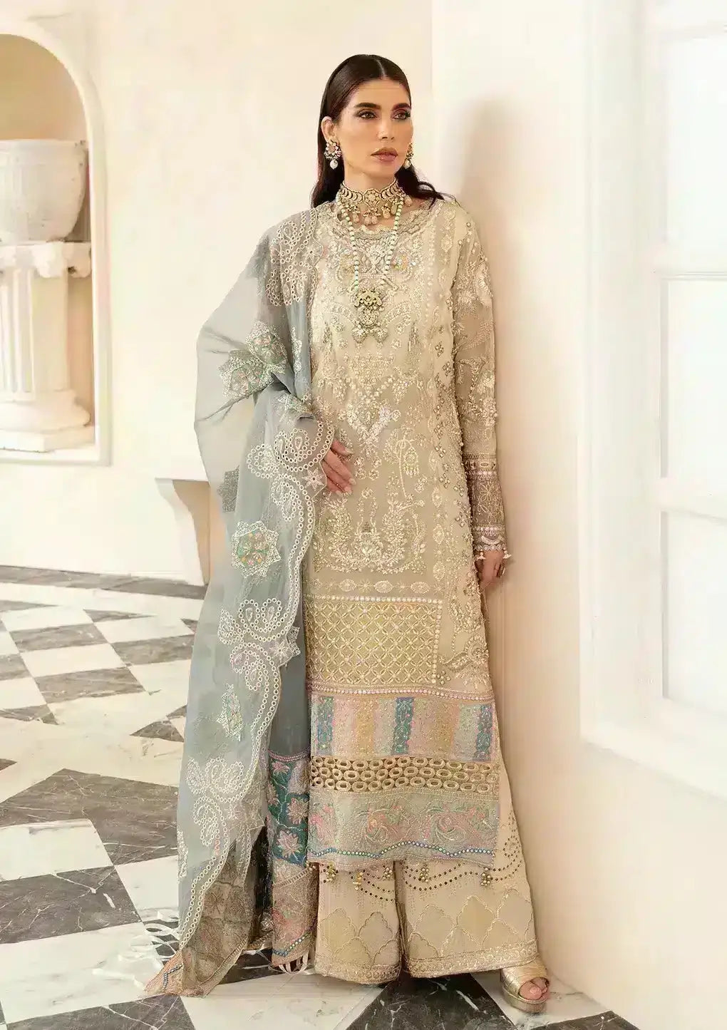 Elaf Premium | Celebrations 23 | ECH-02 HAYAT - Pakistani Designer Dress - by Elaf Premium | Type: Bridal - 100% Original at Saira Sultan