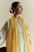Zara Shahjahan | Coco Eid Edit | Solace-D3 XL Ivory Jacquard