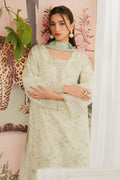 Ayzel | Armelia Printed Lawn 25 | Mirelia L Mint Green Lawn