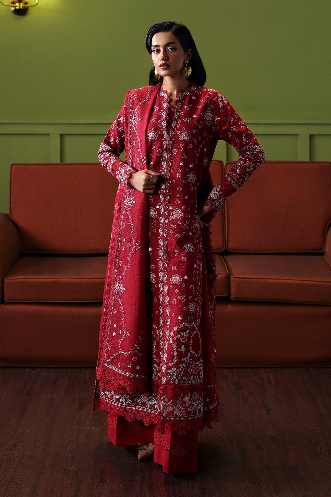 Afrozeh | Rhythm RTW | Melodia XS Haute Red Lawn
