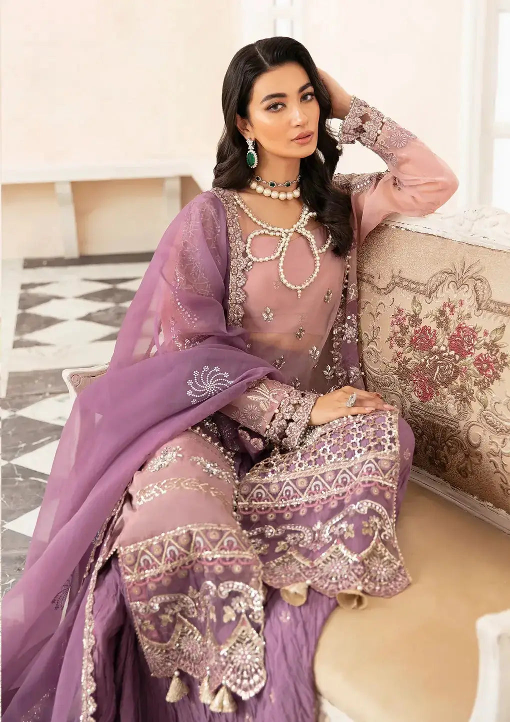 Elaf Premium | Celebrations 23 | ECH-05 MERUB - Pakistani Designer Dress - by Elaf Premium | Type: Bridal - 100% Original at Saira Sultan