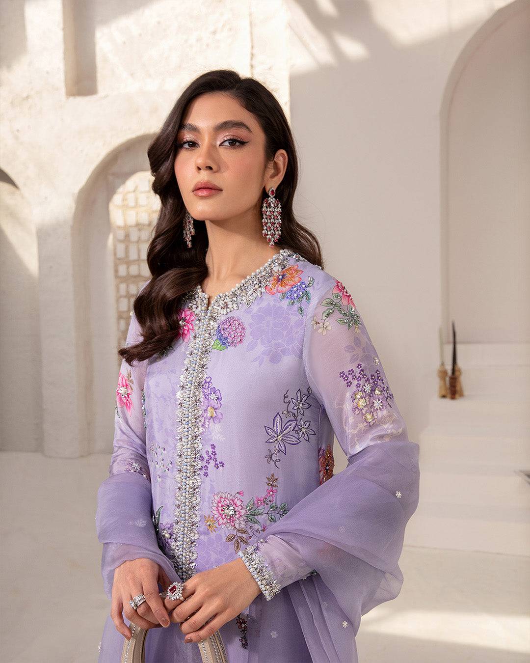 Faiza Saqlain | Lenora Luxury Pret | Aria - Pakistani Designer Dress - by Faiza Saqlain | Type: Formal - 100% Original at Saira Sultan
