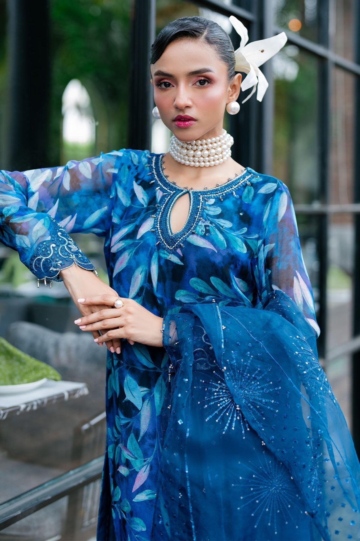 Nureh | Ballerina Formals | NU2-153 - Pakistani Designer Dress - by Nureh | Type: Luxury - 100% Original at Saira Sultan