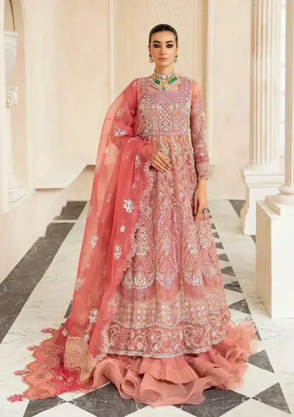 Elaf Premium | Celebrations 23 | ECH-06 PAREEZAH - Pakistani Designer Dress - by Elaf Premium | Type: Bridal - 100% Original at Saira Sultan