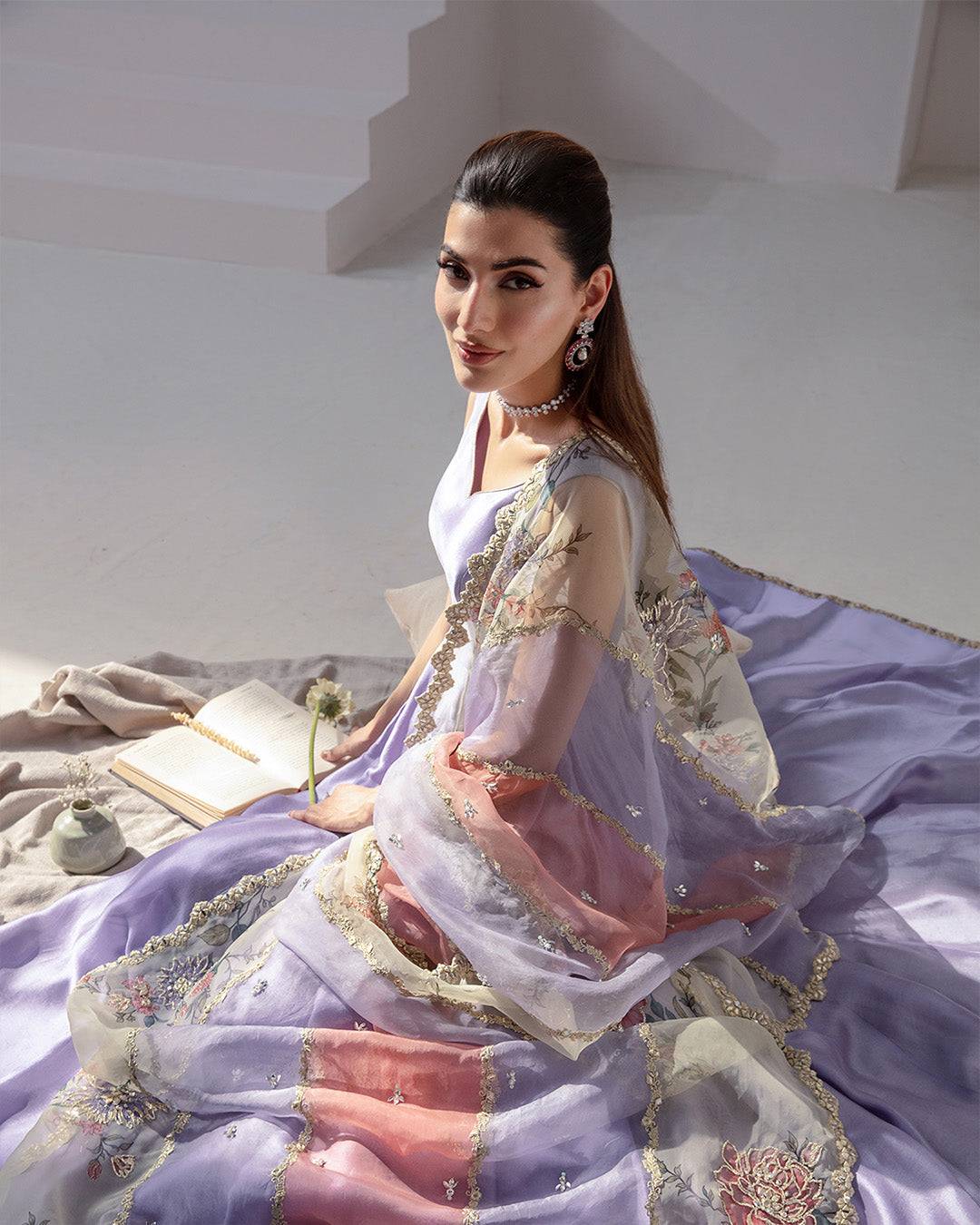Faiza Saqlain | Lenora Luxury Pret | Keva - Pakistani Designer Dress - by Faiza Saqlain | Type: Formal - 100% Original at Saira Sultan