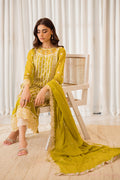 Azure | Ensembles Embroidered Formals | Amber Glow
