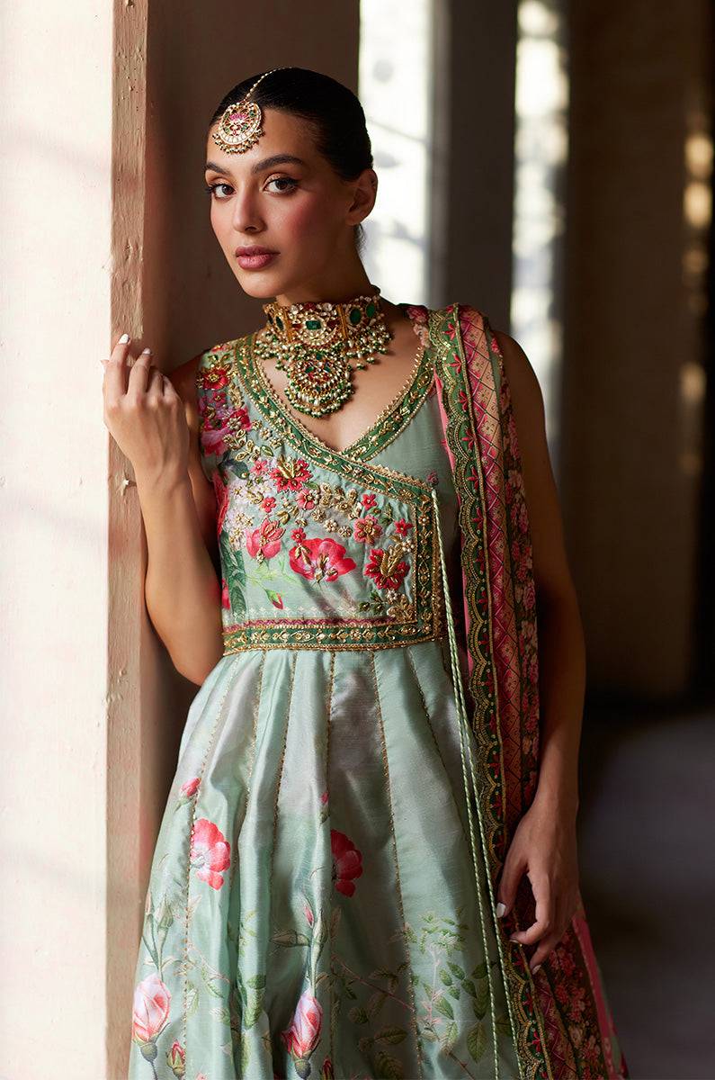 Mina Hassan | Formal Dholki Collection | Amira - Pakistani Designer Dress - by Mina Hassan | Type: Ladies Clothes - 100% Original at Saira Sultan