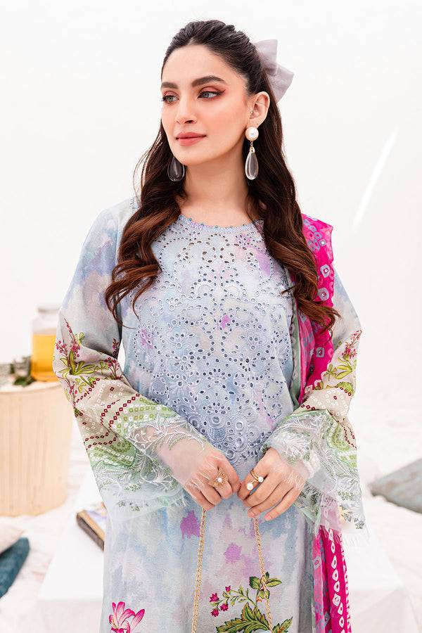 Nureh | Gardenia Lawn 24 | NSG-141 - Pakistani Designer Dress - by Nureh | Type: Luxury - 100% Original at Saira Sultan
