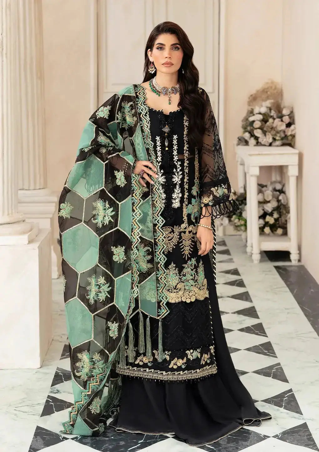 Elaf Premium | Celebrations 23 | ECH-08 ZARTAAJ - Pakistani Designer Dress - by Elaf Premium | Type: Bridal - 100% Original at Saira Sultan