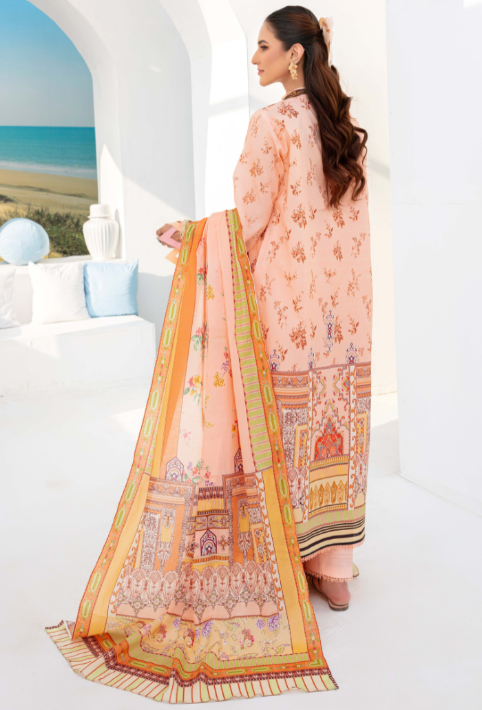 Humdum | Saira Bano Lawn 24 | D10 -  HumDum Casuals -  Saira Sultan