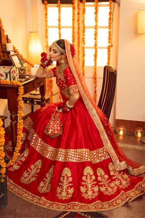 Maya | Wedding Formal Babul | AMAN TARA - Pakistani Designer Dress - by Maya | Type: Bridal - 100% Original at Saira Sultan