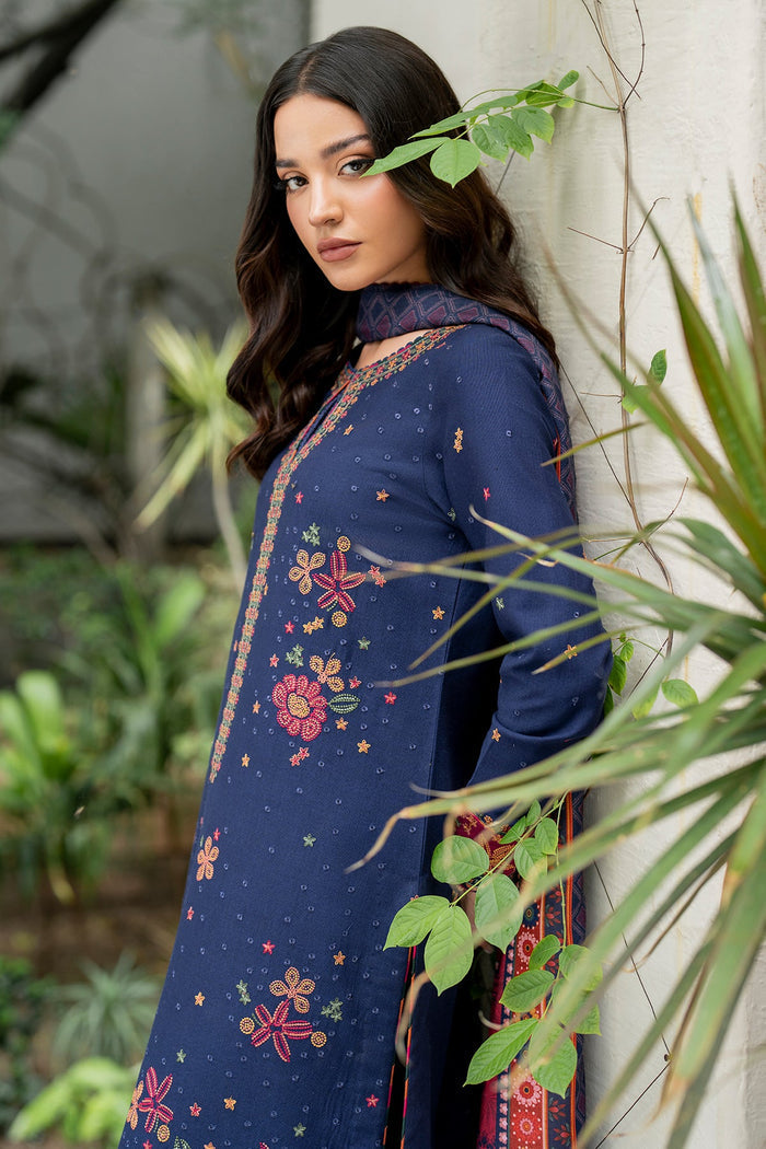 Jazmin | Winter Edition 24 | KHADDAR UW-0051 - Pakistani Designer Dress - by Jazmin | Type: Luxury - 100% Original at Saira Sultan