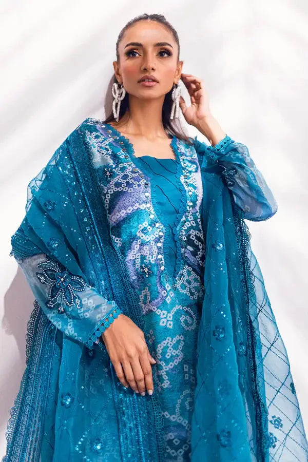 Nureh | Ballerina Formals | Blue Charm - Pakistani Designer Dress - by Nureh | Type: Formal - 100% Original at Saira Sultan