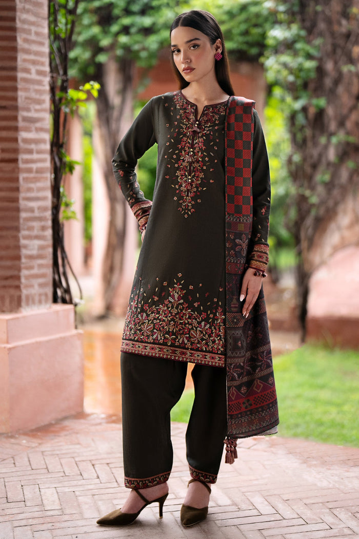 Jazmin | Winter Edition 24 | KHADDAR UW-0058 - Pakistani Designer Dress - by Jazmin | Type: Luxury - 100% Original at Saira Sultan