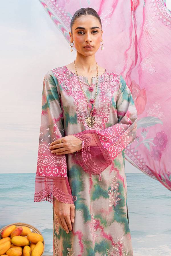 Nureh | Gardenia Lawn 24 | NS-137 A - Pakistani Designer Dress - by Nureh | Type: Luxury - 100% Original at Saira Sultan
