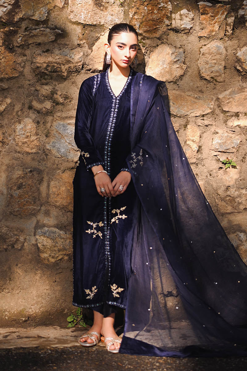 Hue Pret | Farasha Luxury Winter | Meliha -  Hue Pret Ladies Clothes -  Saira Sultan
