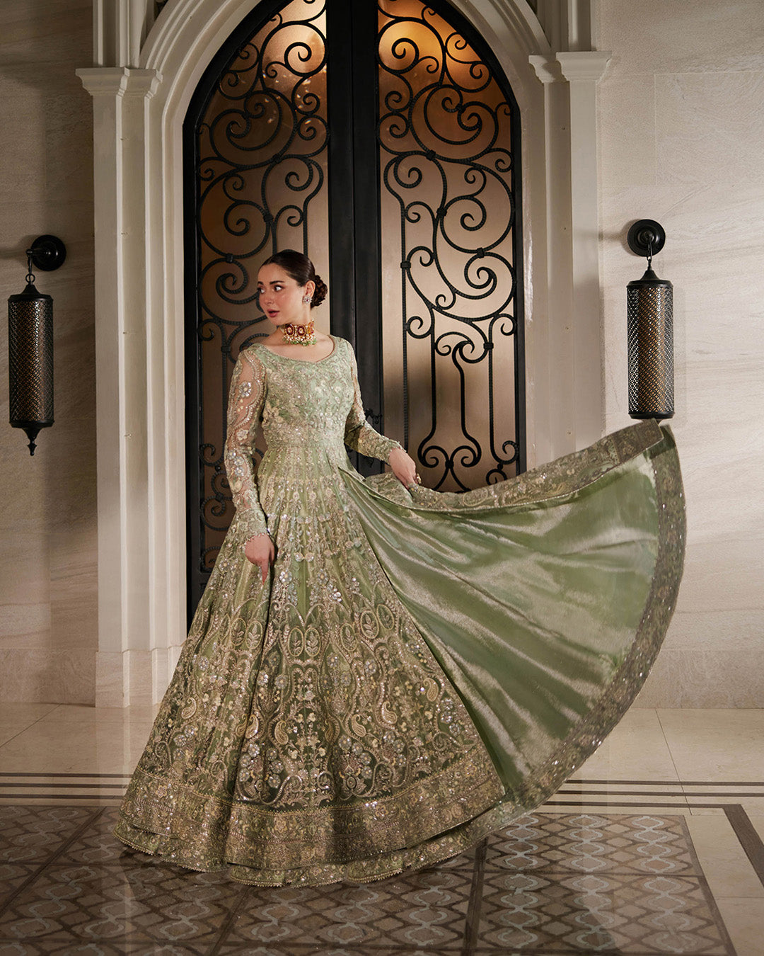 Faiza Saqlain | Neorah  Wedding Festive 24 | Syene - Pakistani Designer Dress - by Faiza Saqlain | Type: Bridal - 100% Original at Saira Sultan