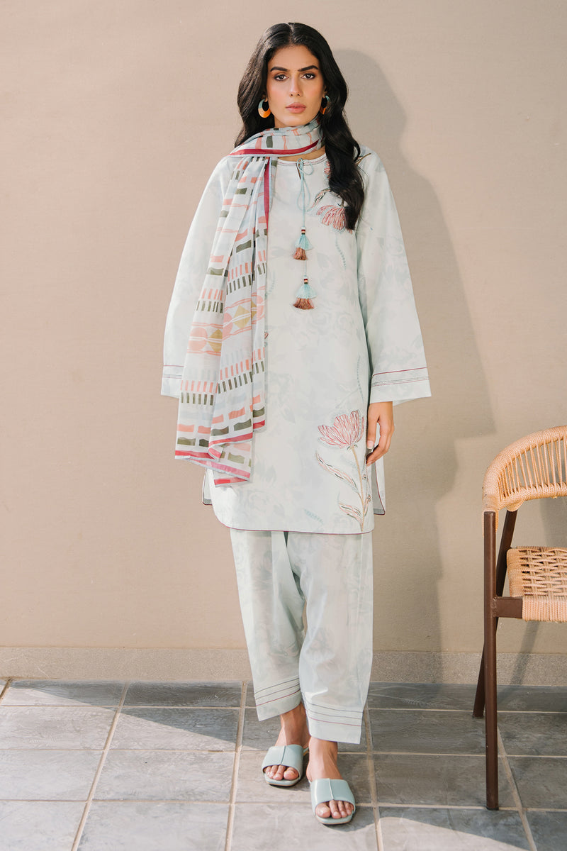 Jazmin | Summer Lawn 25 | USE-9143 XS Off White Lawn