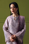 Afrozeh | Rhythm RTW | Empress M Lilac Gray Lawn