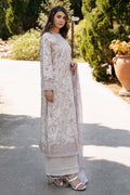 Afrozeh | Damask The Holiday Edit 25 | Lunetta A S Off White Lawn