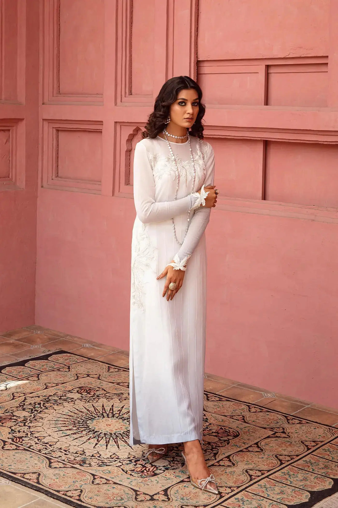 Nilofer Shahid | Nur e Subh Formals | Savera - Pakistani Designer Dress - by Nilofer Shahid | Type: Formal - 100% Original at Saira Sultan