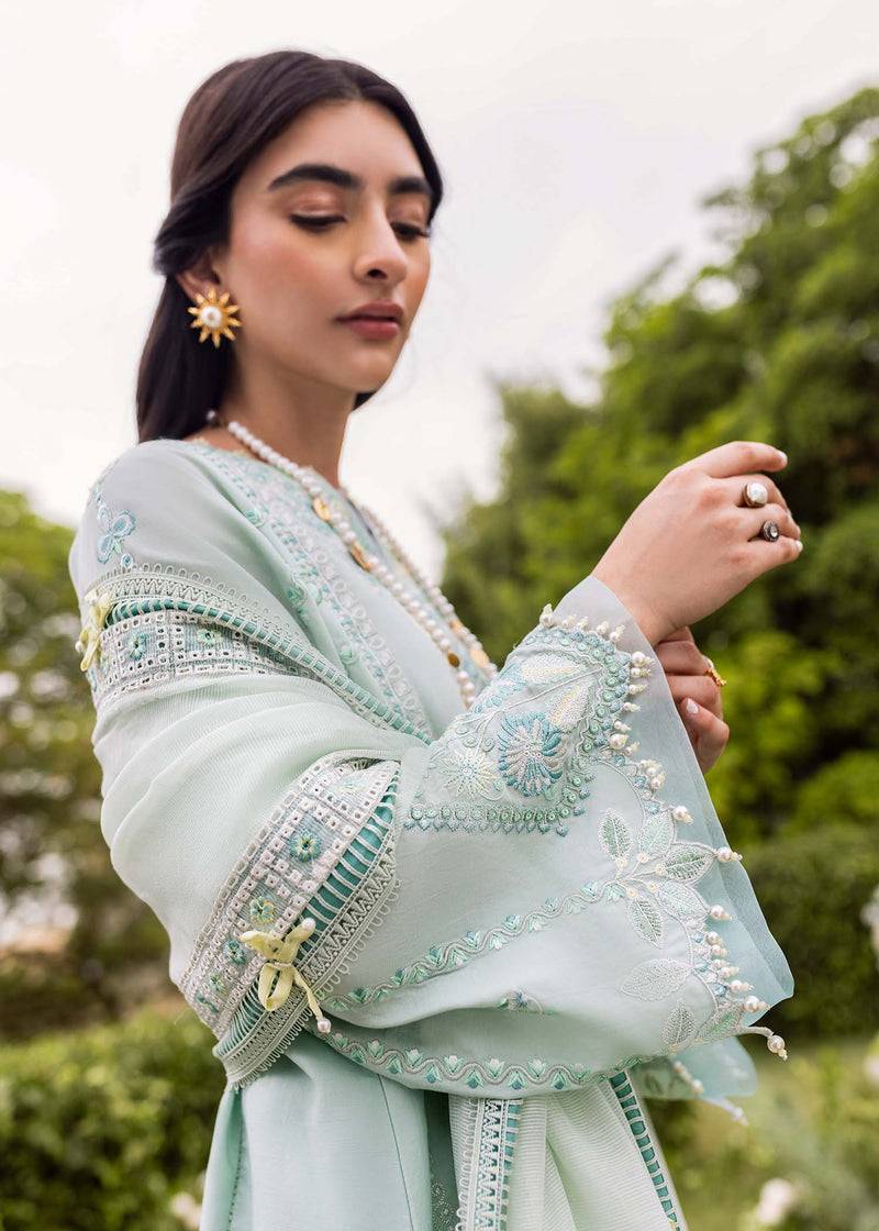 Sadaf Fawad Khan | Lawn 24 | Zaphira (B) - Pakistani Designer Dress - by Sadaf Fawad Khan | Type: Luxury - 100% Original at Saira Sultan