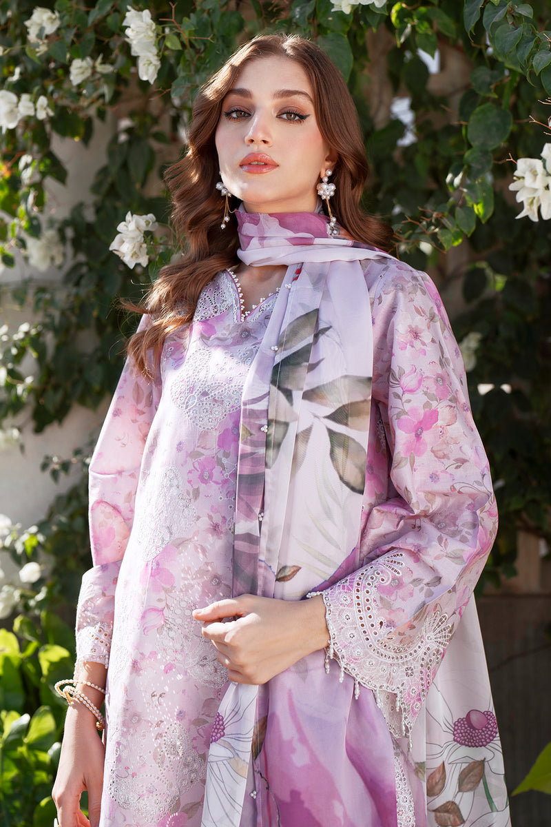 Baroque | Luxury Pret 25 | UF-4067 L Pastel Pink Lawn